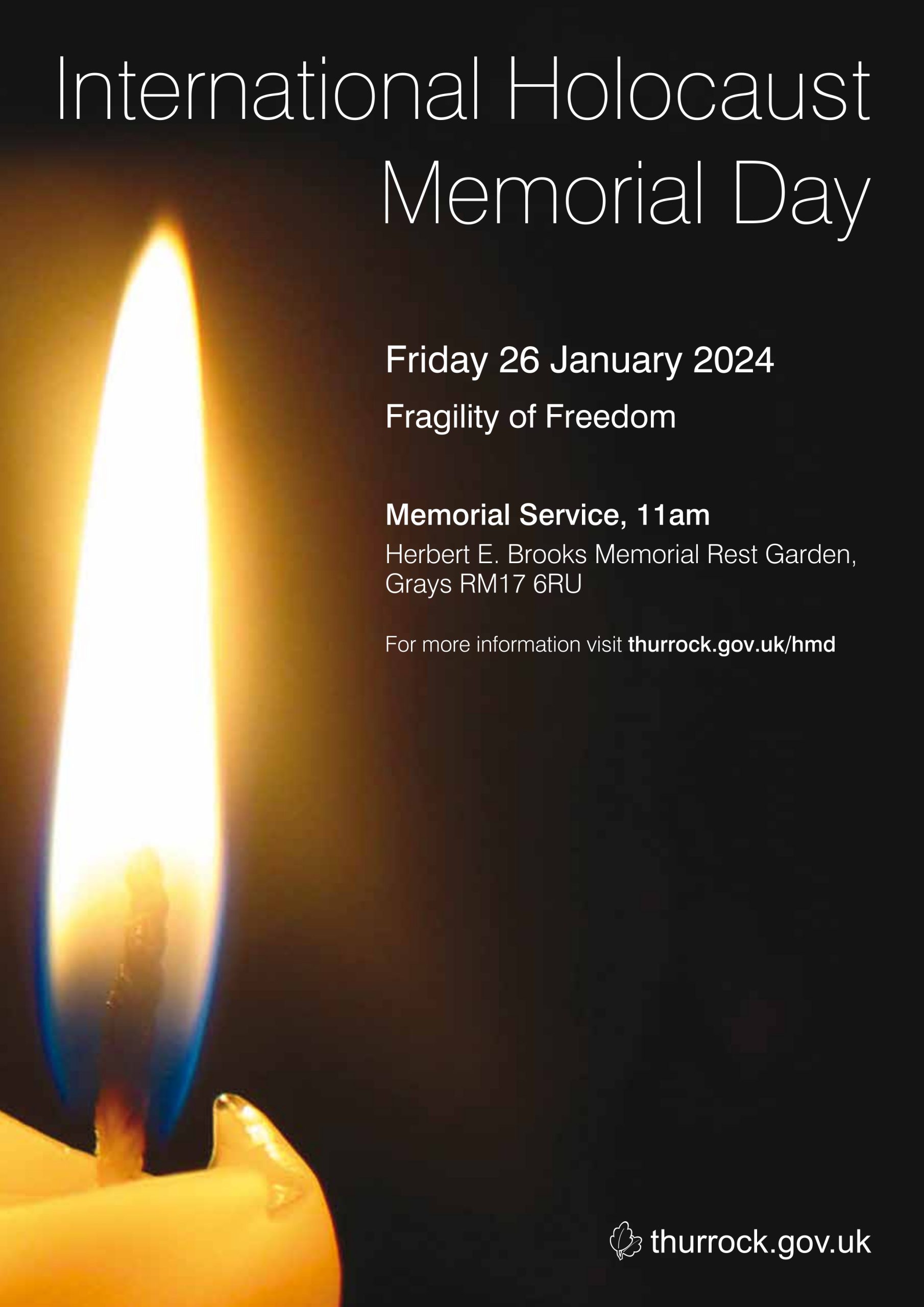 Holocaust Memorial Day Transformation Thurrock